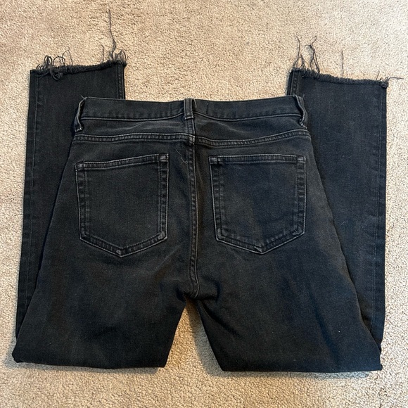 Black boyfriend Everlane jeans size 24 regular - Picture 2 of 5